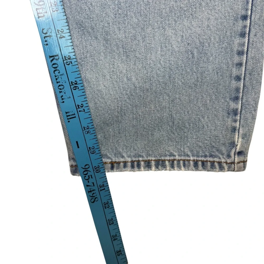 Levi's 505 Mens Jeans‎ Light Wash Regular Fit Denim Pants 90s Vintage 40x30
